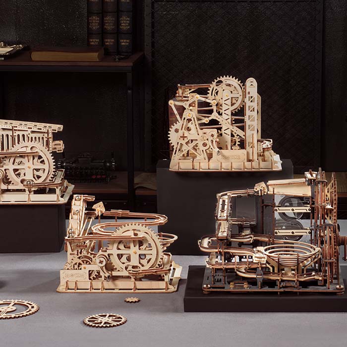 Kugelbahnen - 3D Holzmodelle