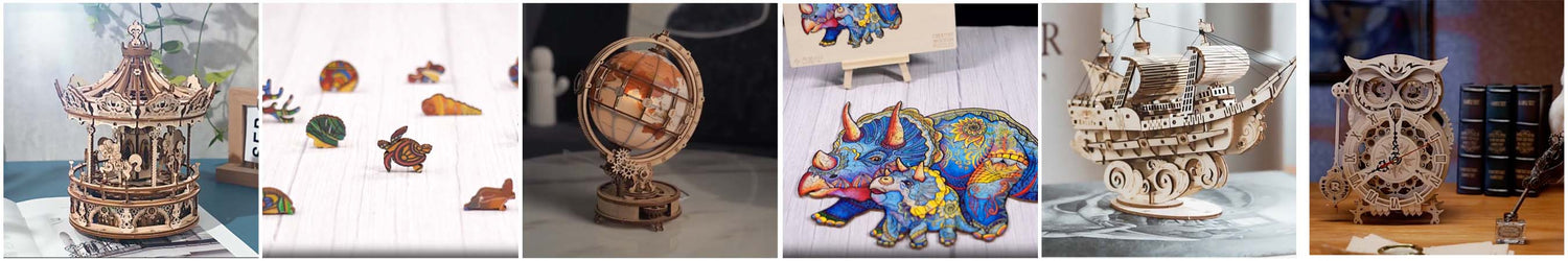 Holzpuzzle für Erwachsene