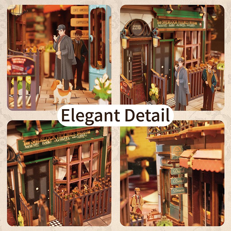 Baker Street - DIY Book Nook Kit