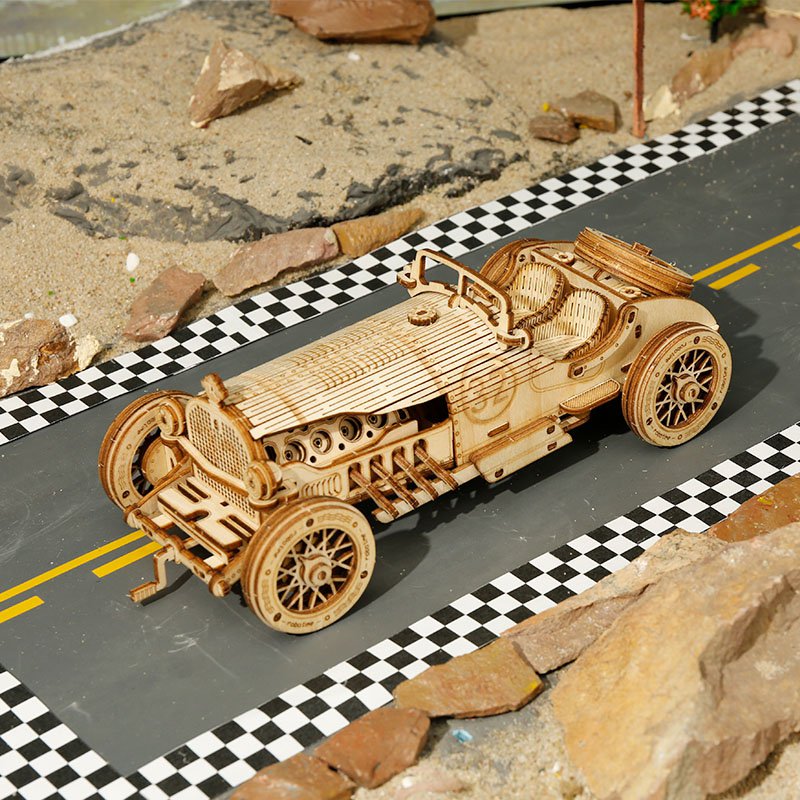 Grand Prix Auto - 3D Holzpuzzle