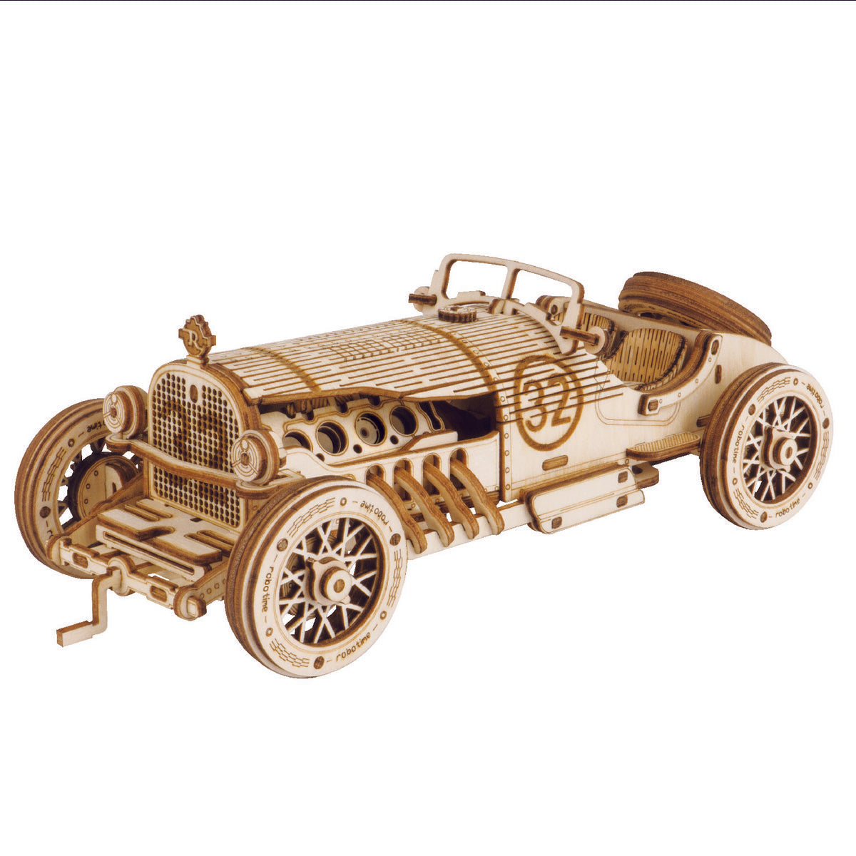 Grand Prix Auto - 3D Holzpuzzle