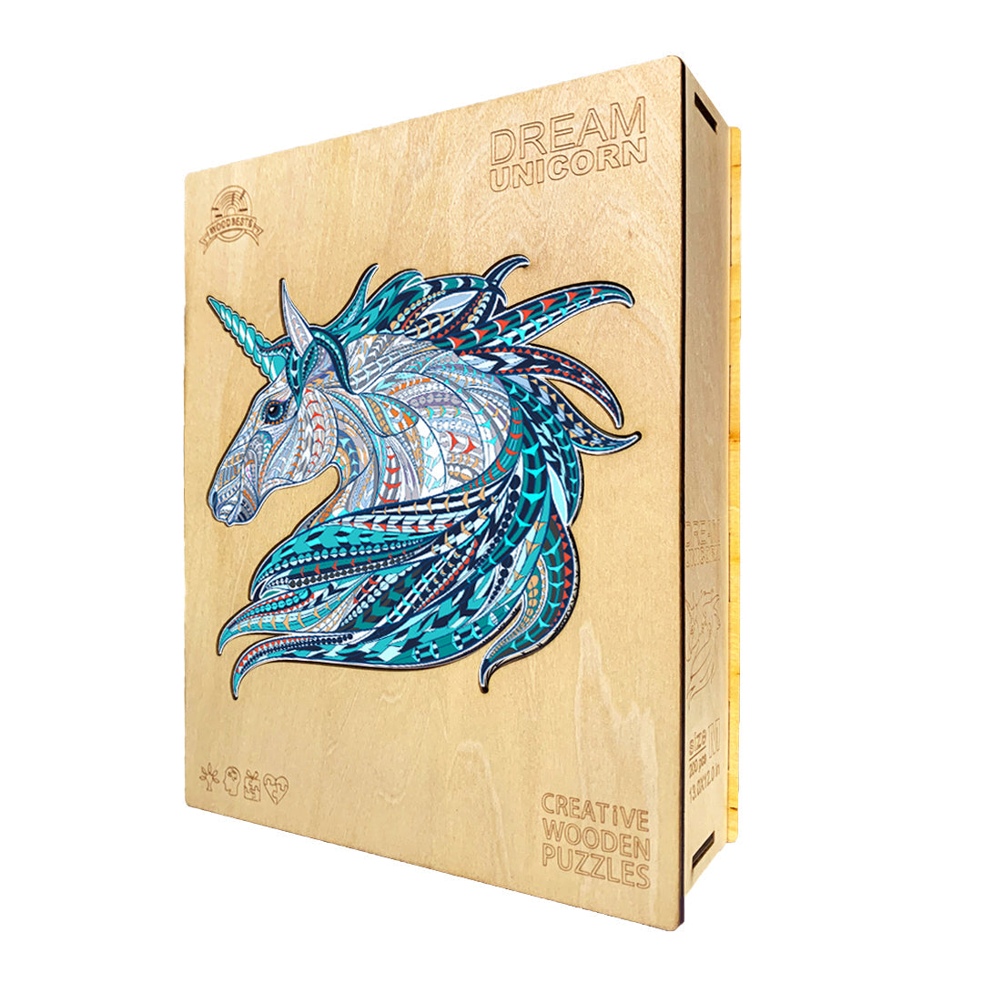 Traumhaftes Einhorn - Holzpuzzle