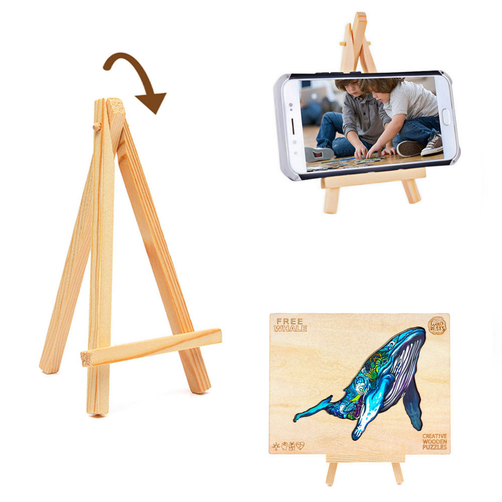 Freier Wal - Holzpuzzle