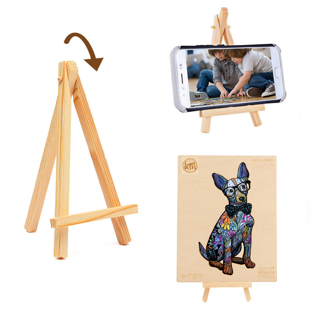 Gentleman Hund - Holzpuzzle