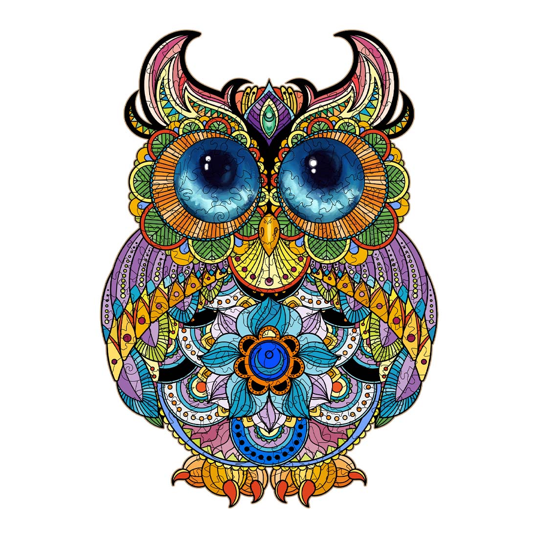 Greifvögel & Eulen Holzpuzzle