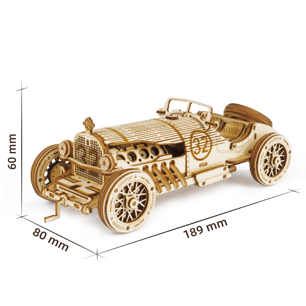 Grand Prix Auto - 3D Holzpuzzle