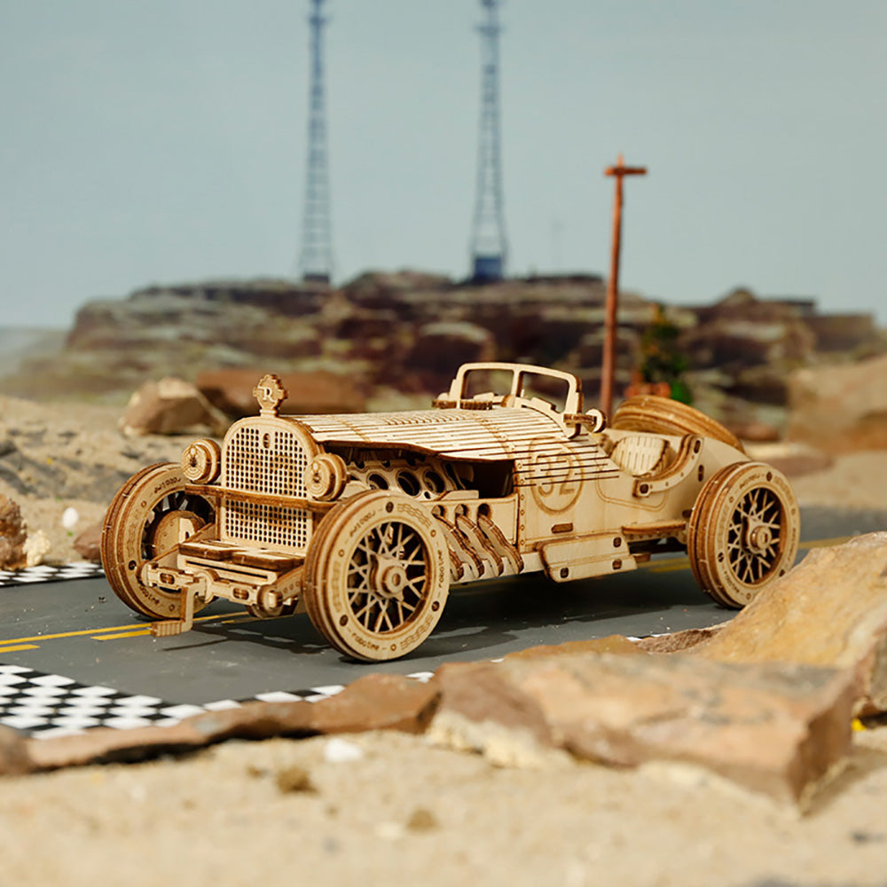 Grand Prix Auto - 3D Holzpuzzle
