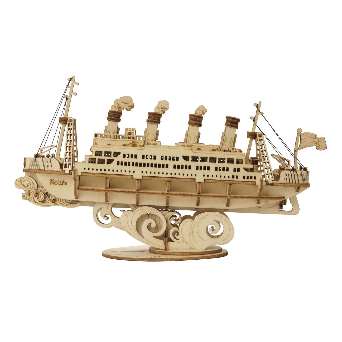 Kreuzfahrtschiff - 3D Holzpuzzle