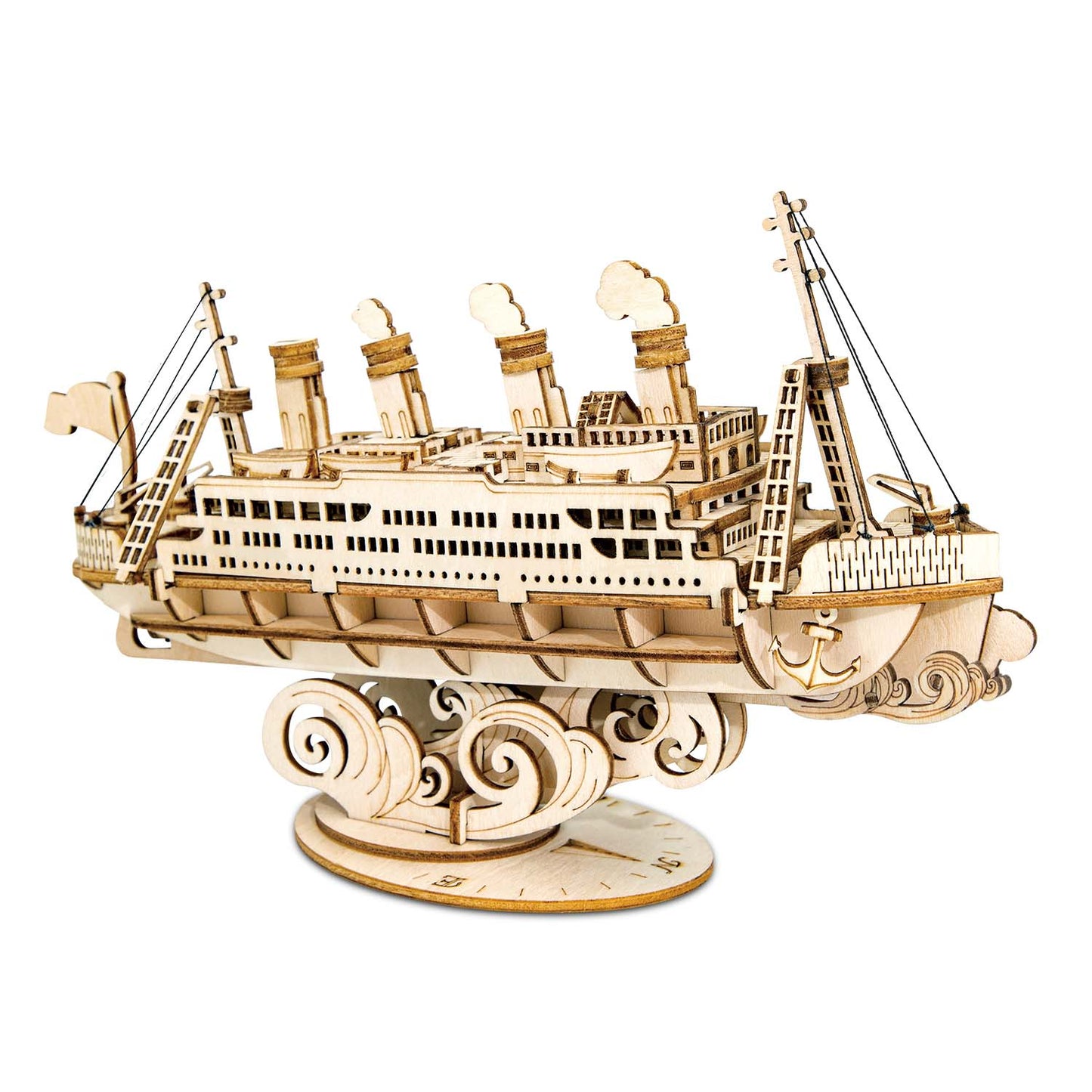 Kreuzfahrtschiff - 3D Holzpuzzle