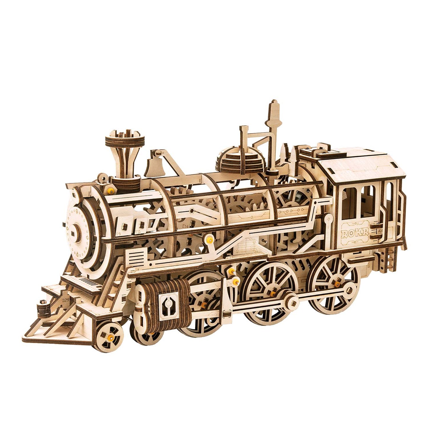 Lokomotive - 3D Holzpuzzle