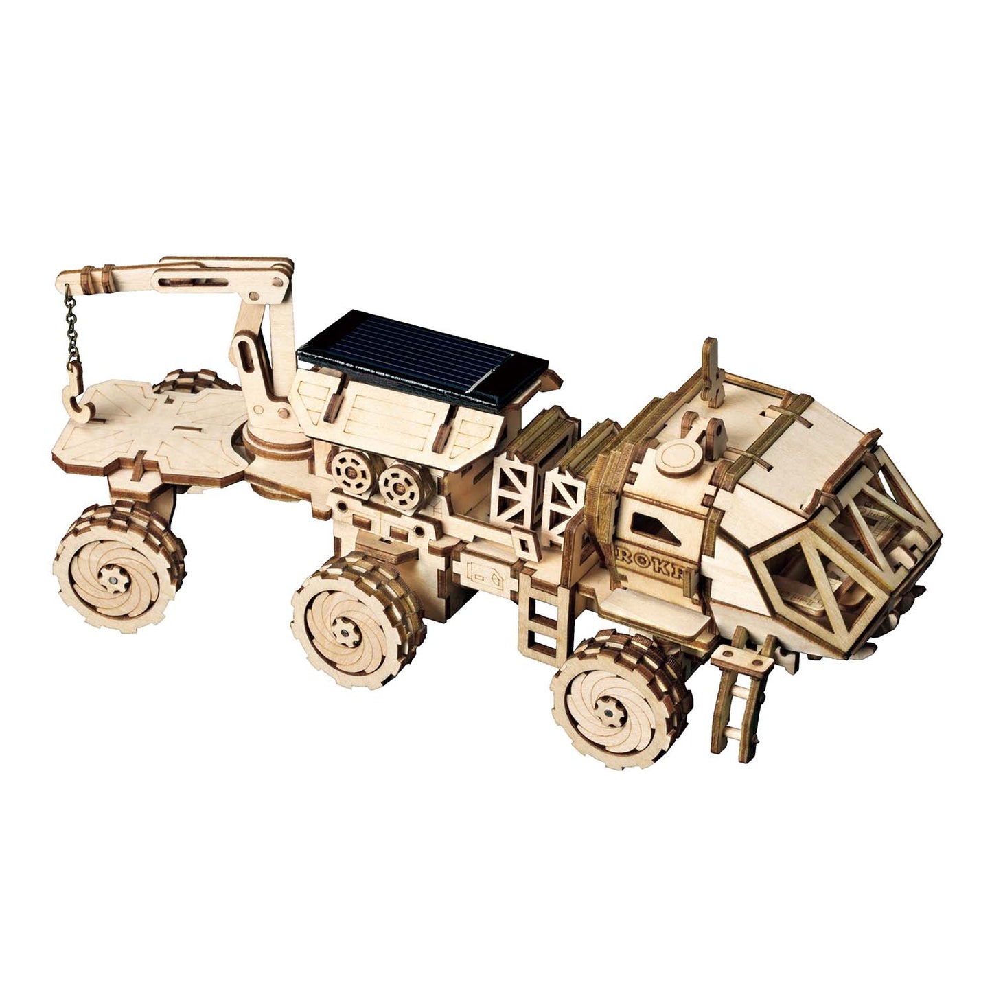 Mondfahrzeug - Navitas Rover - 3D Holzpuzzle