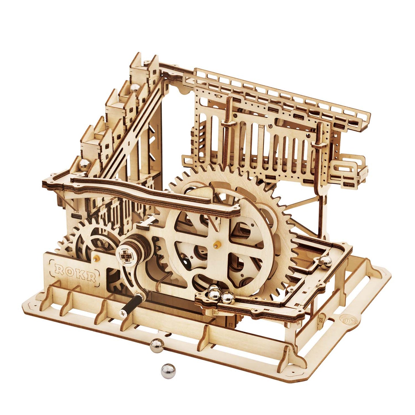 Murmelbahn: Marble Squad - 3D Holzpuzzle