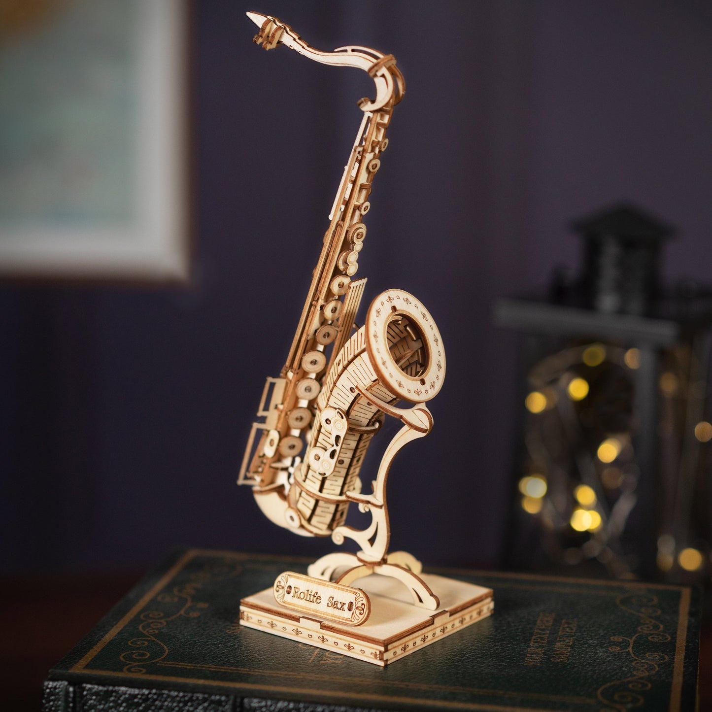 Saxophone - 3D Holzpuzzle