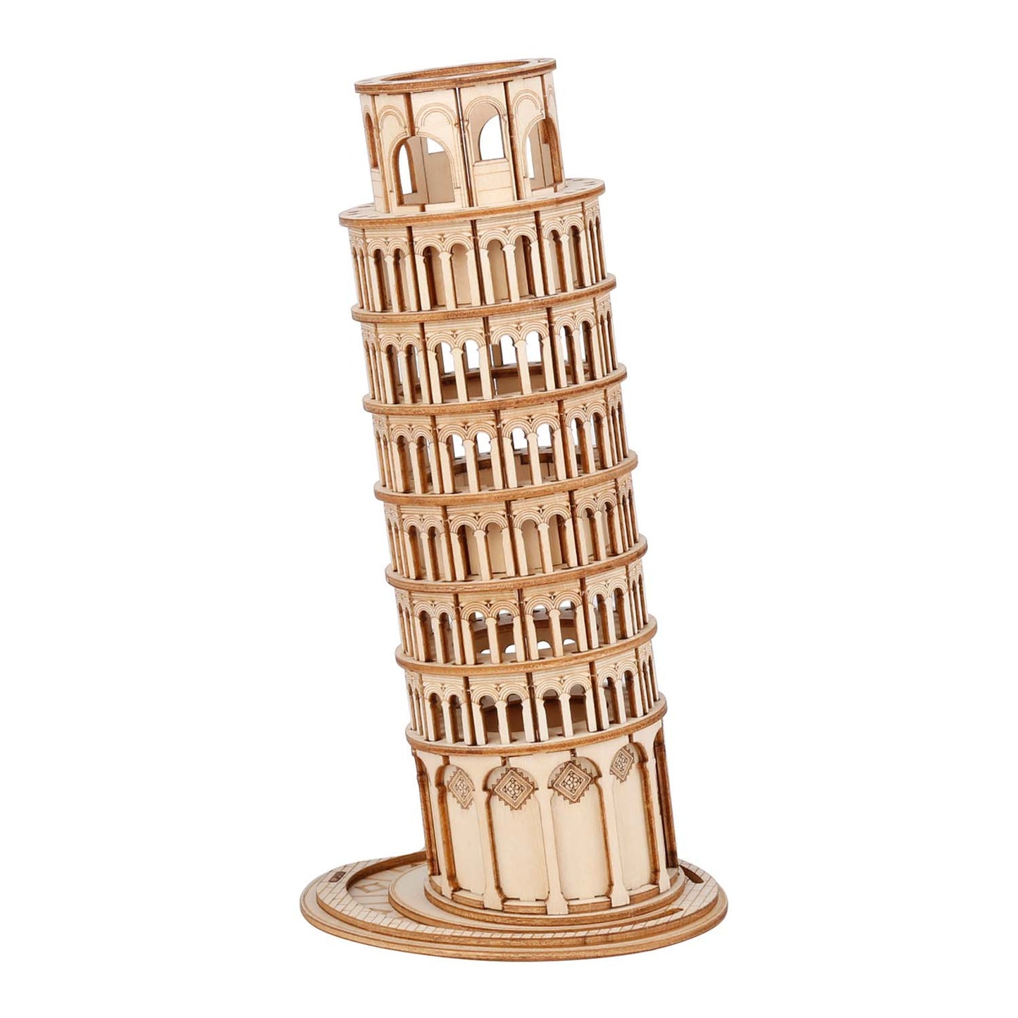 Schiefe Turm von Pisa - 3D Holzpuzzle