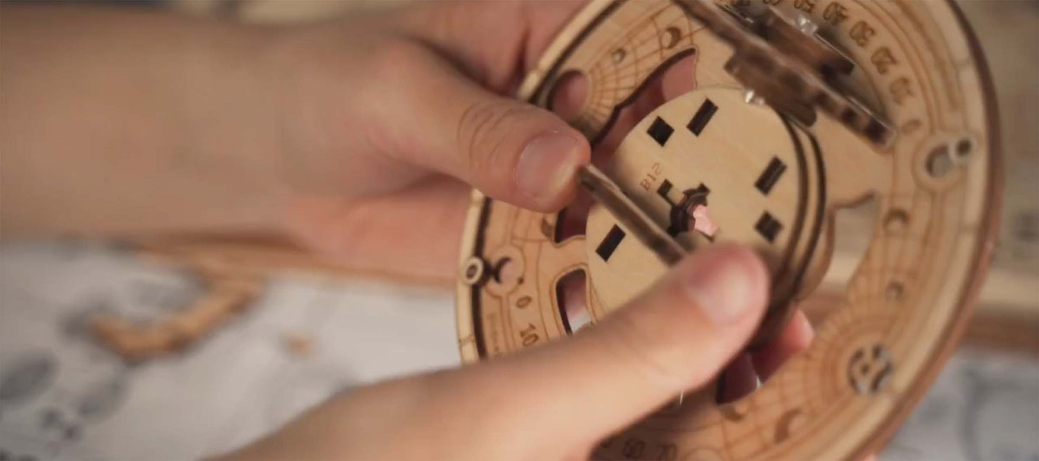 3D Holzpuzzle