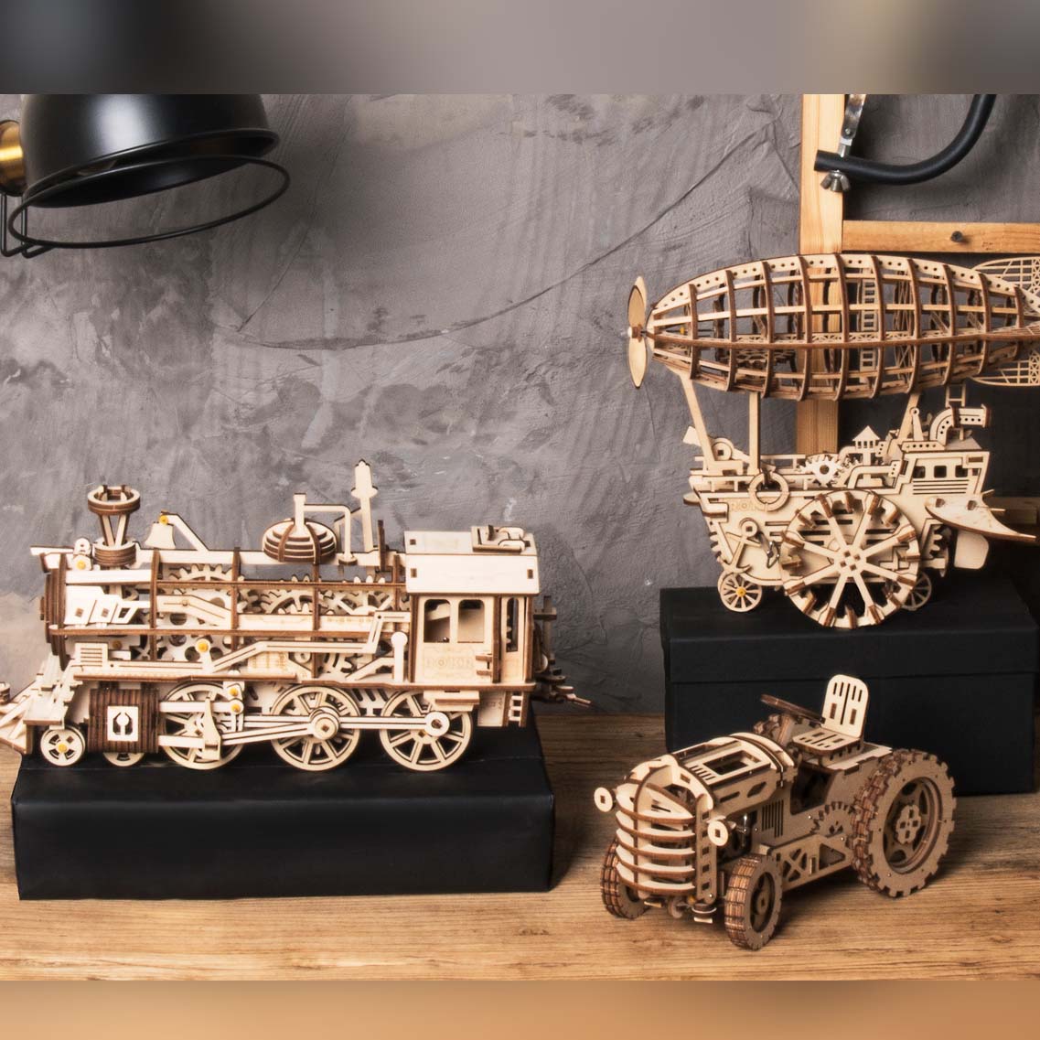 Fahrzeuge - 3D Holzmodelle