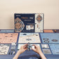Romantische Wanduhr - 3D Holzpuzzle 