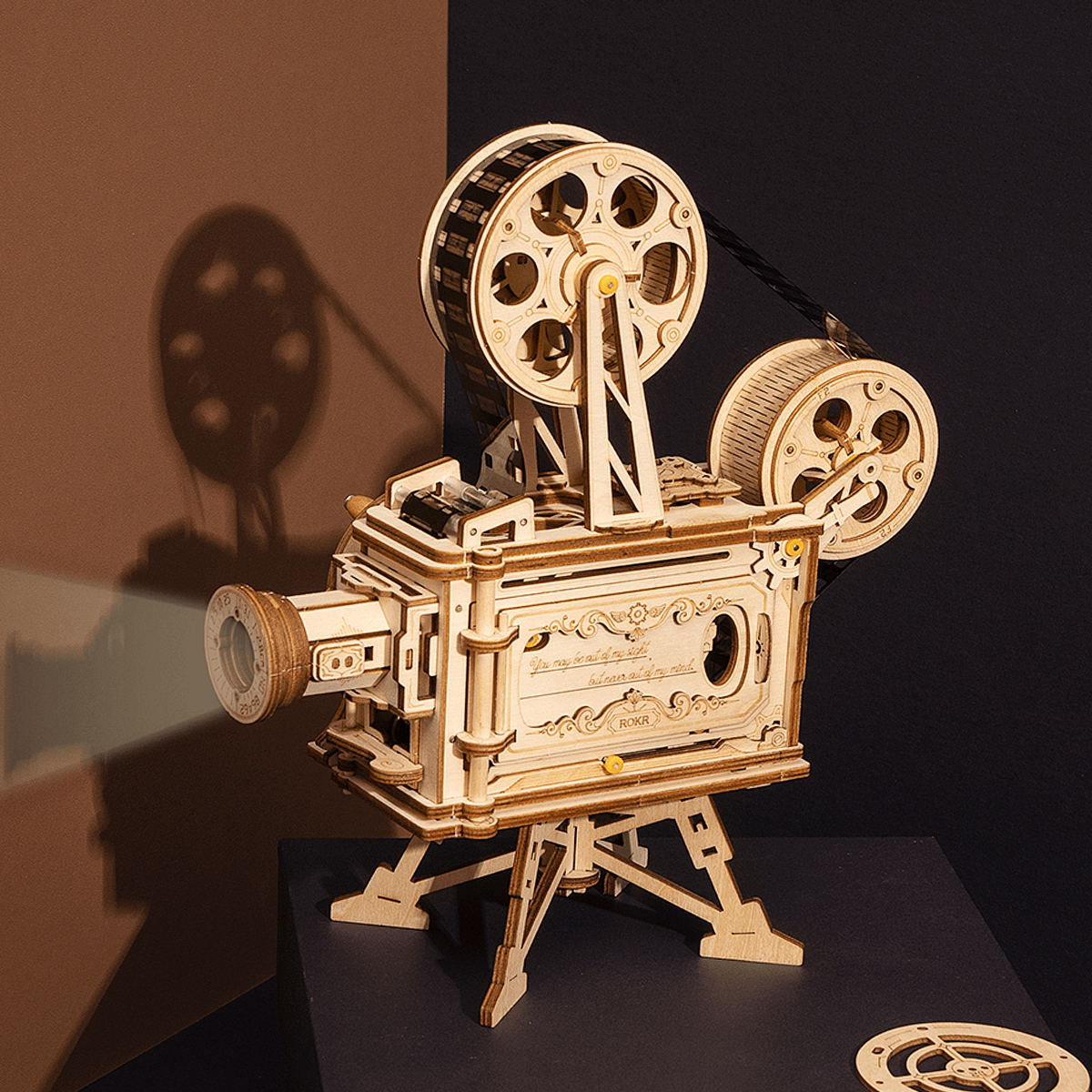 Filmprojektor / Vitascope - 3D Holzpuzzle 