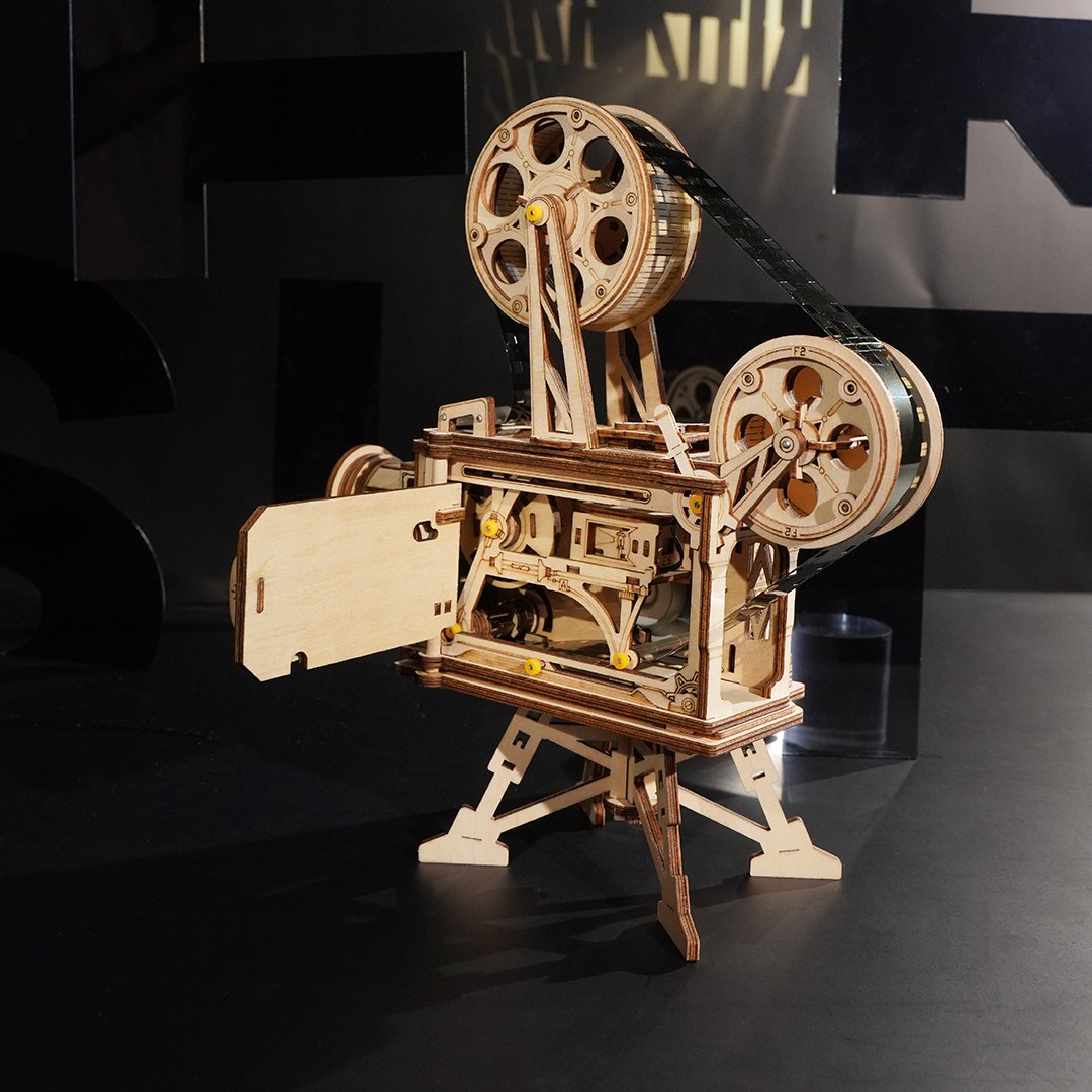 Filmprojektor / Vitascope - 3D Holzpuzzle 