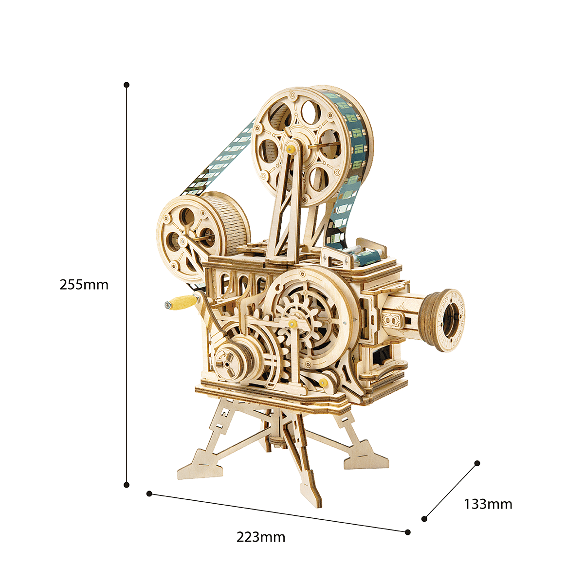 Filmprojektor / Vitascope - 3D Holzpuzzle 