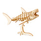 Gefährlicher Hai - 3D Holzpuzzle 