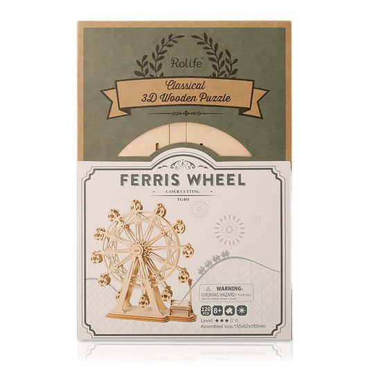 Riesenrad - 3D Holzpuzzle