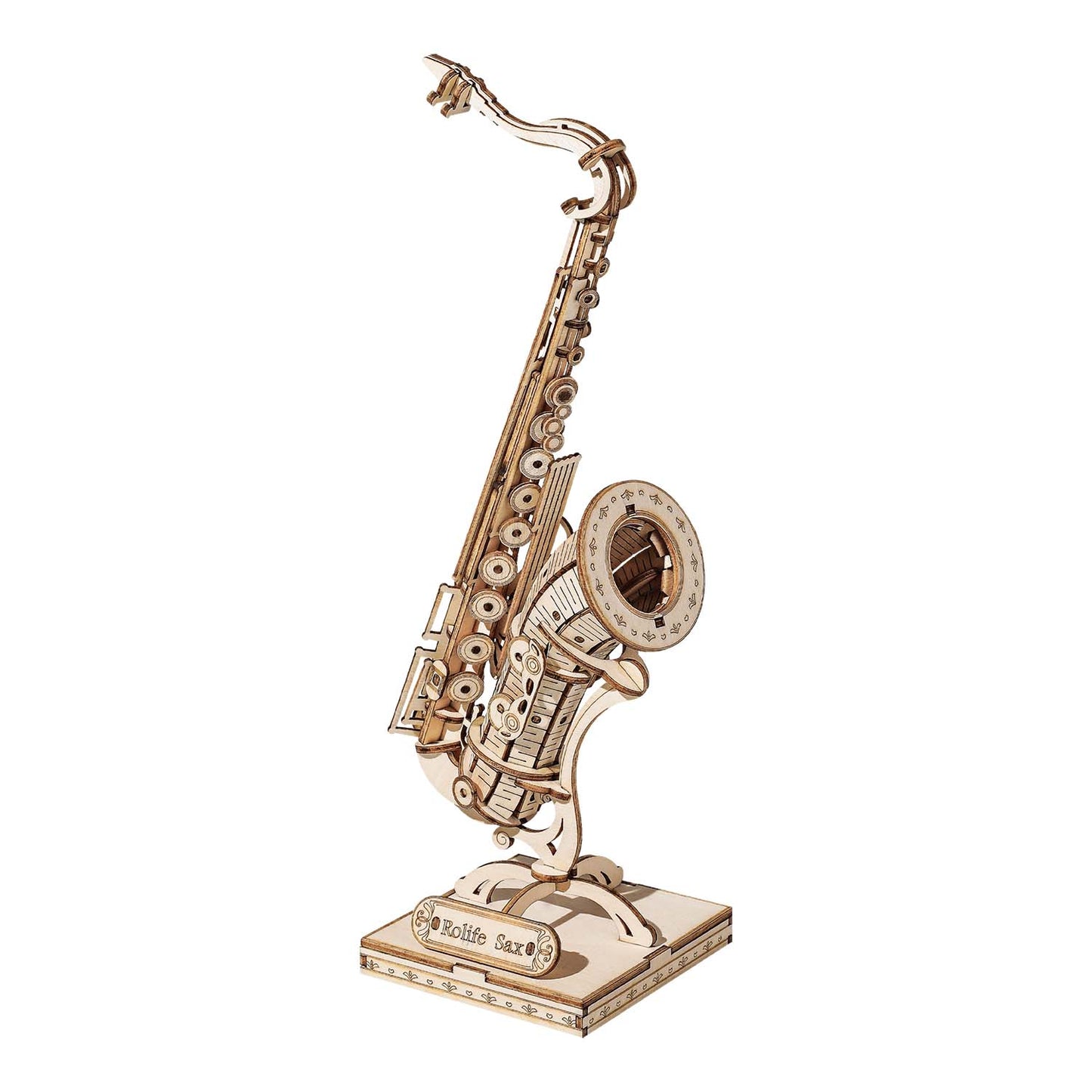 Saxophone - 3D Holzpuzzle 