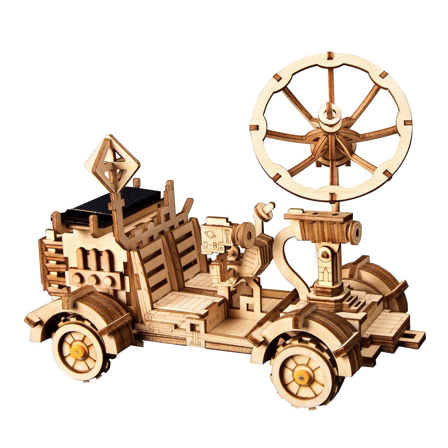 Weltraumbuggy - Rambler Rover - 3D Holzmodell 